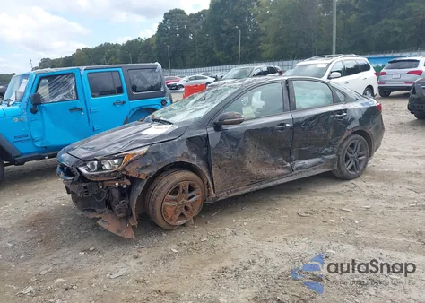 2020 Kia Forte Gt-Line из США, поврежденный, VIN 3KPF34AD2LE154392